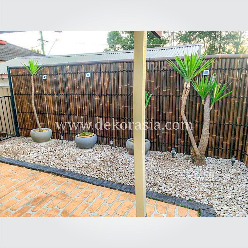 Natural Bamboo Half Raft Panel - Bamboo Panel and Bamboo Screen - Image 3
