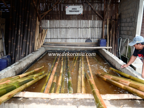 Treatment Bamboo Poles - Image 1